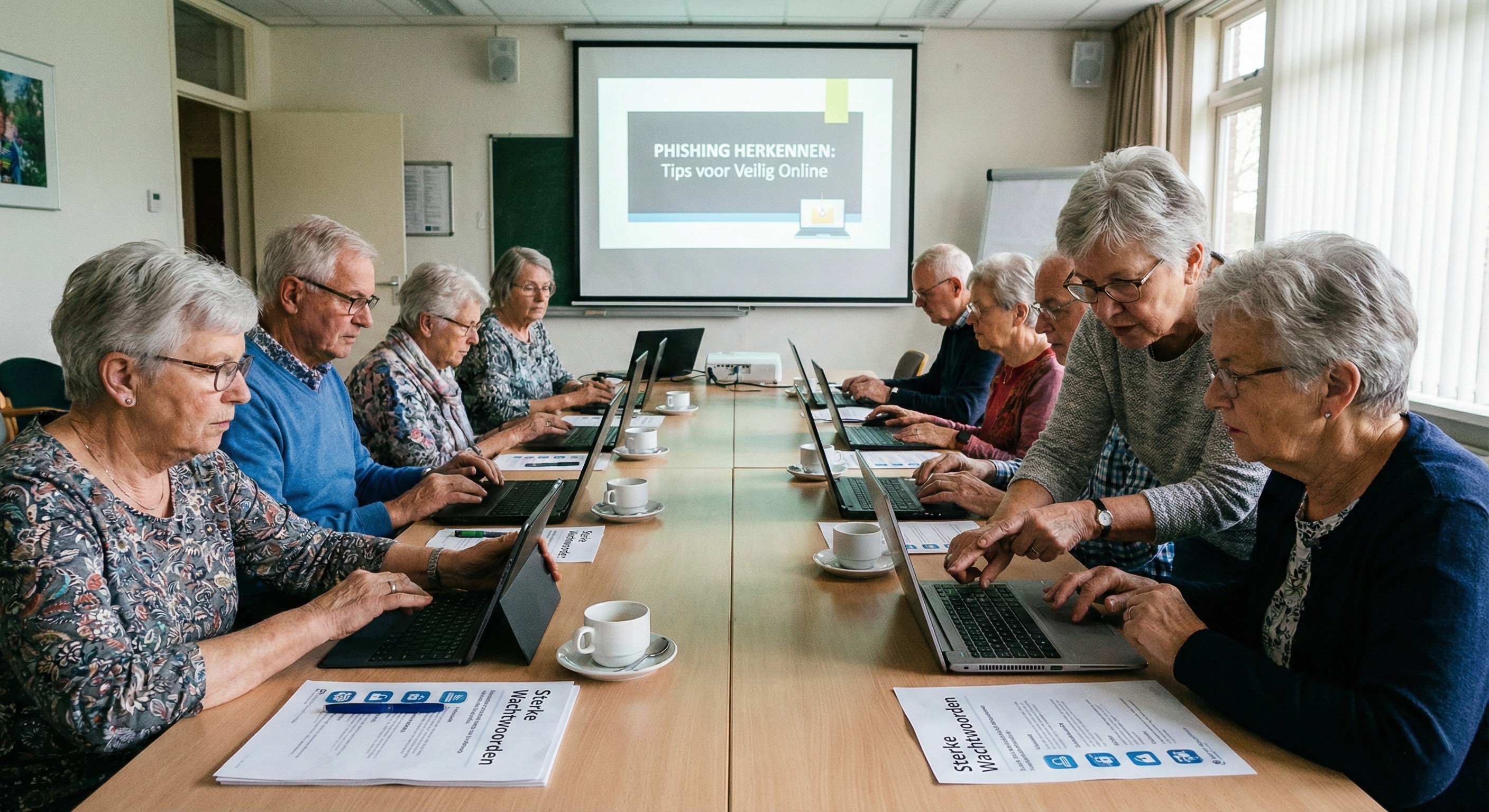 Educatie sessie senioren